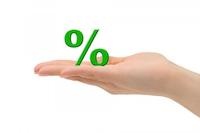 a hand holding a percentage sign for NYS Executor Fee Calculation
