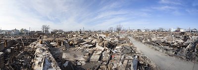 properties destroyed by a hurricane